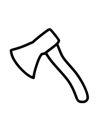 Топор рисунок