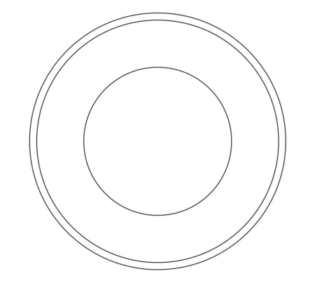 Тарелка раскраска