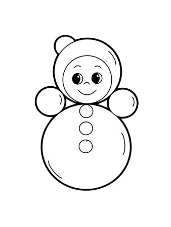 Контур неваляшка игрушка