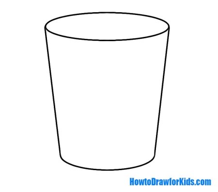 Стаканчики трафарет