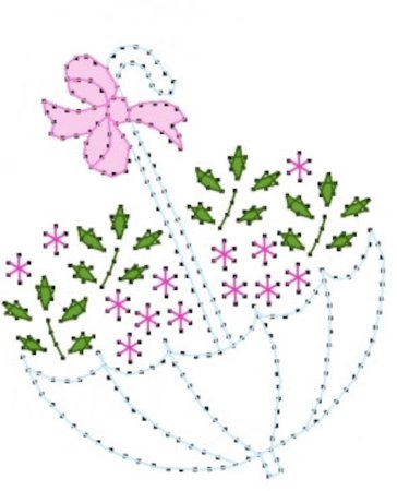 Трафарет цветка для вышивания для детей простой (47 фото)