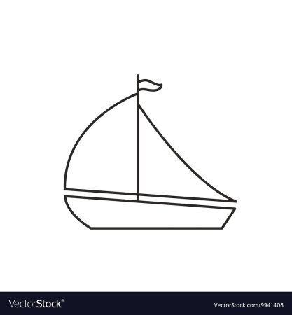 Кораблик рисунок
