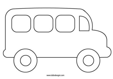 Аппликация автобус