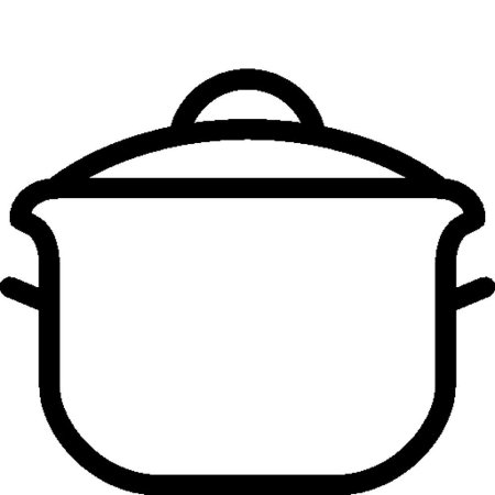 Трафарет кастрюли