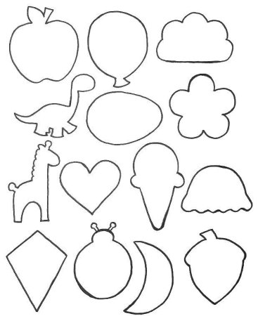 Фигурки для вырезания