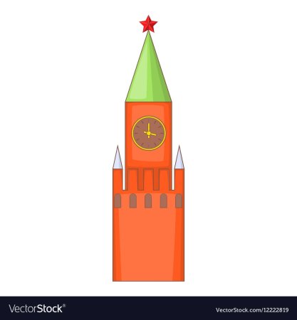 Кремль шаблон для детей