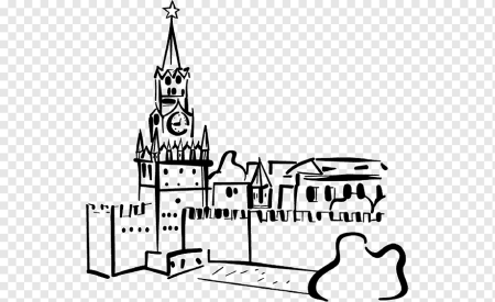 Кремль очертания