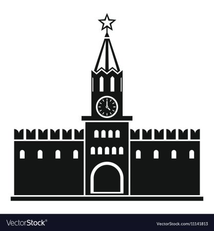 Спасская башня Московского Кремля