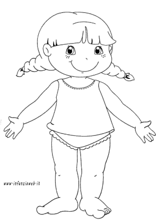 Кукла мальчик раскраска