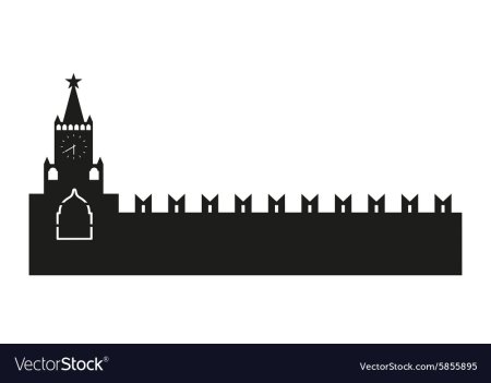 Кремль контур