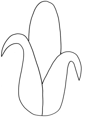 Кукуруза рисунок