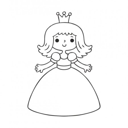 Трафареты для рисования для детей принцессы