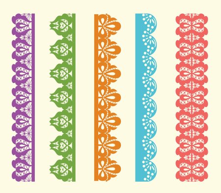 Кружева для скрапбукинга