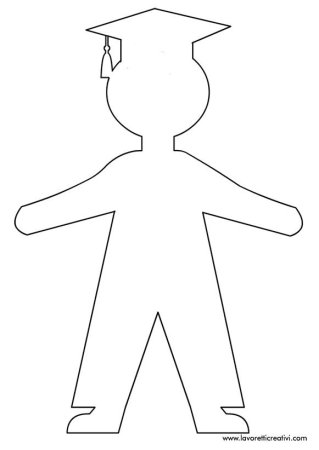 Трафарет куклы