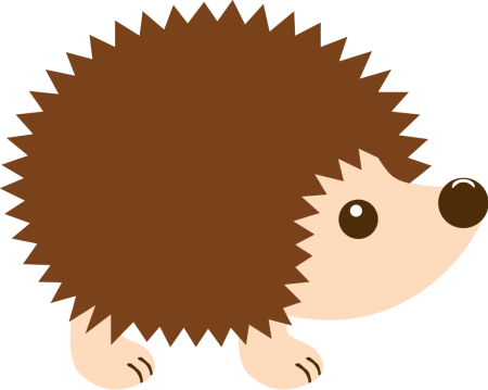 Ежик рисунок