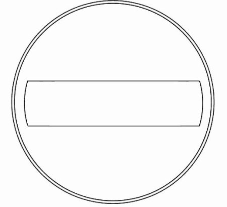 Знак Железнодорожный переезд раскраска