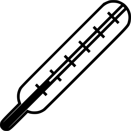 Термометр трафарет