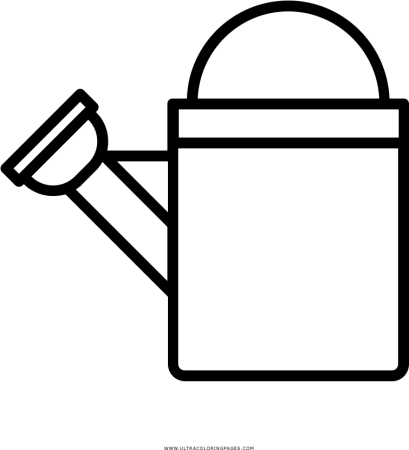 Лейка раскраска
