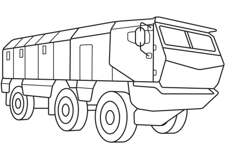 Раскраска «Военная техника»