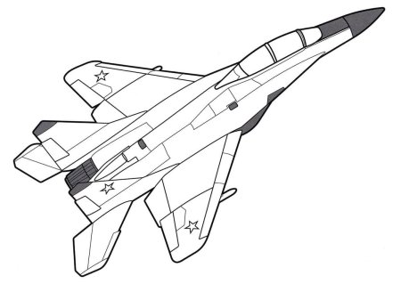 Су-35 истребитель раскраска