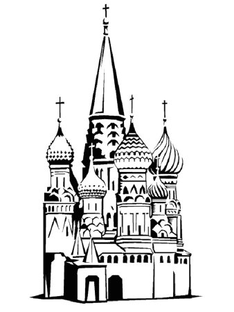 Рисование по точкам замок