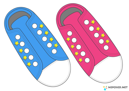 Обувь шнуровка для детей