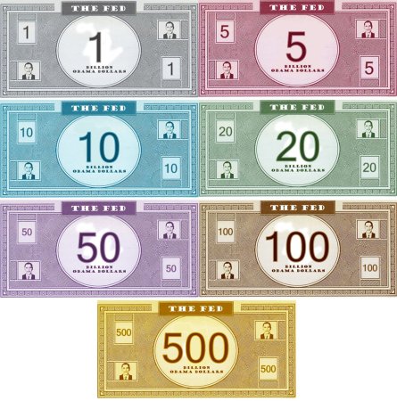 Банкноты для монополии