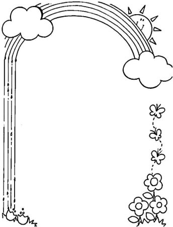 Фоторамка для раскрашивания