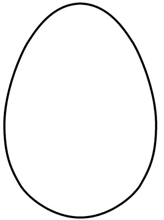 Овал шаблон