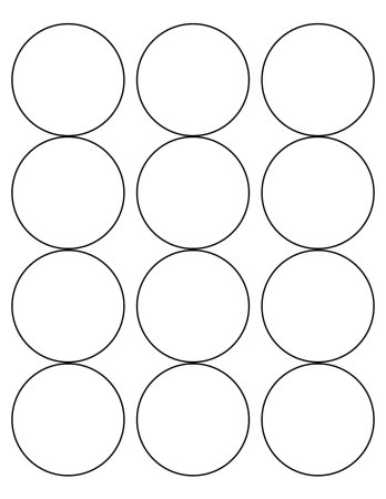 12 Кругов на листе а4