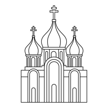 Контуры храмов