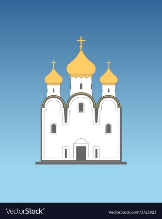 Храм схематично