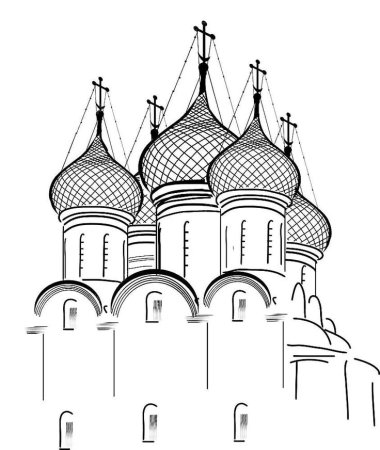 Софийский собор Вологда силуэт