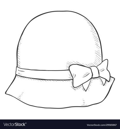 Шаблон шляпа женская