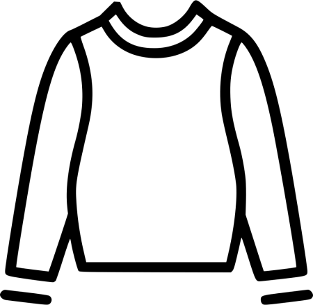 Свитер трафарет для детей