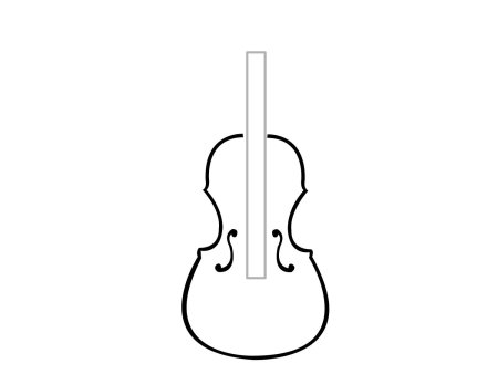 Скрипка рисунок карандашом