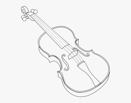 Скрипка рисунок