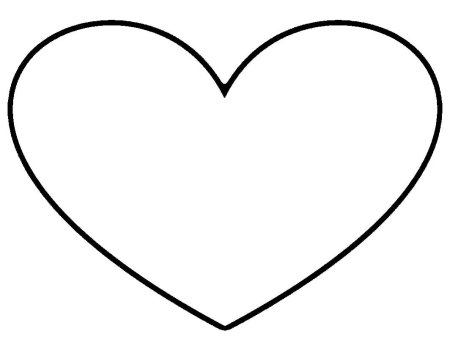 Сердце шаблон