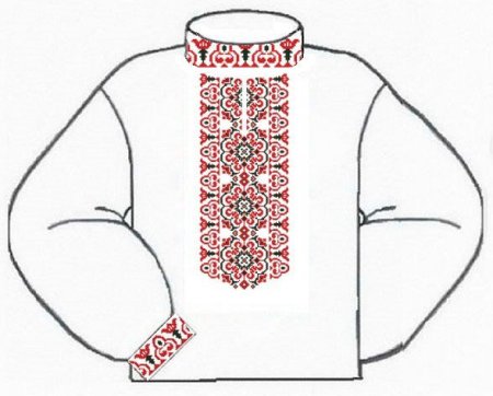Русская рубаха раскраска