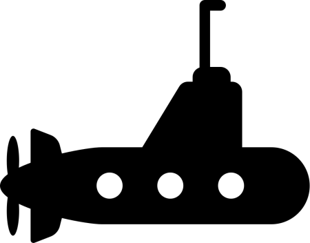Подводная лодка пиктограмма