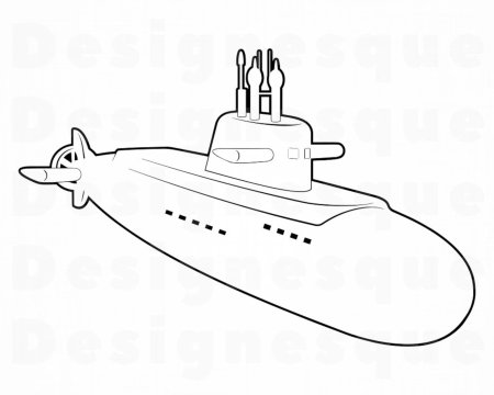 Контур подводной лодки