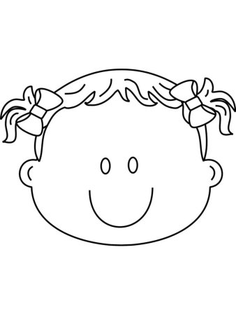 Трафареты для лица детские