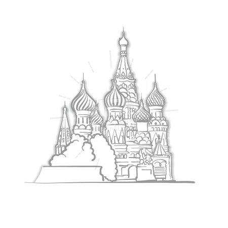 Спасская башня Московского Кремля