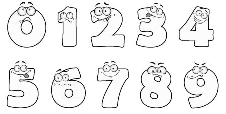 Цифра 6 трафарет для торта