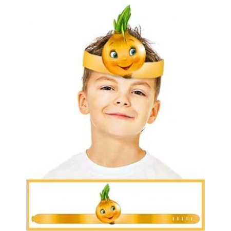 Шапочки овощей для детского сада