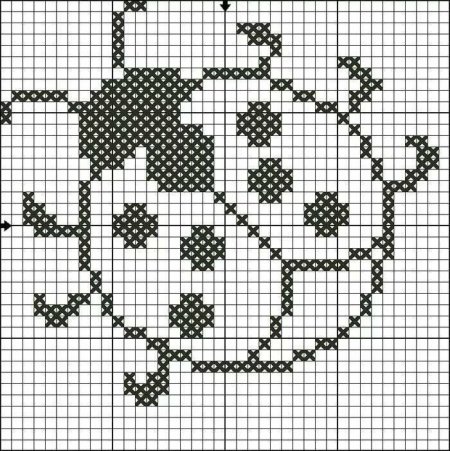 Схемы для вывязывания рисунков