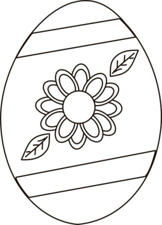 Яйцо раскраска