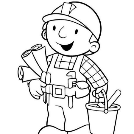Bob the Builder раскраска