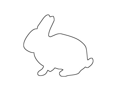 Рисование зайчика