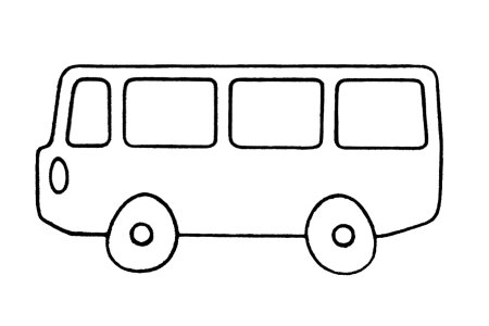 Рисование автобус
